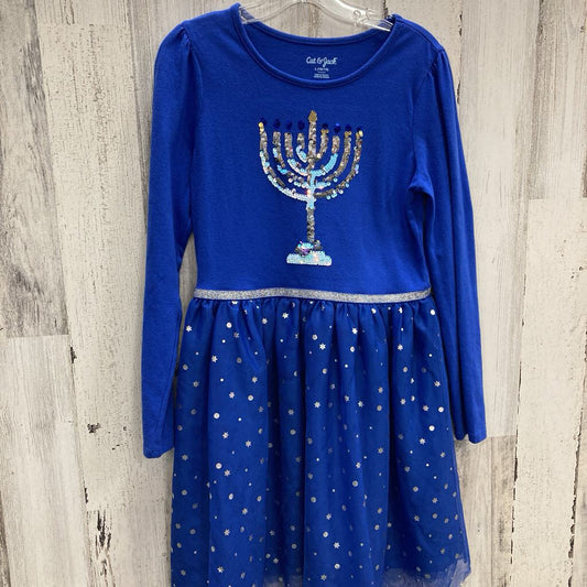 Dress Hanukkah Long Sleeve Flip Sequin