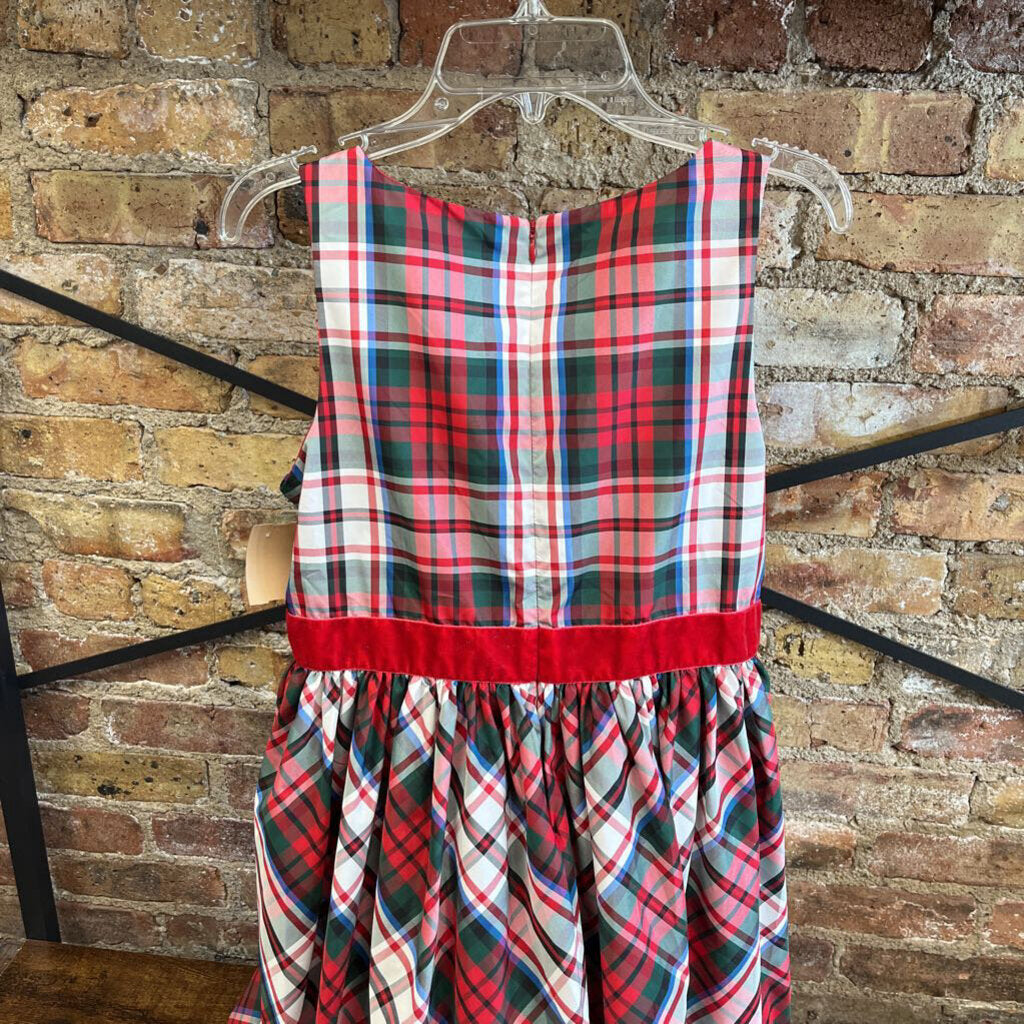 Plaid Tank Tulle Dress