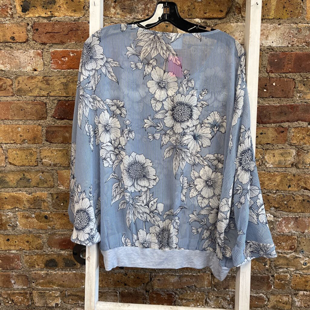 Floral Sheer Blouse