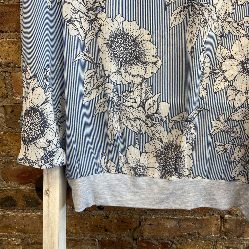 Floral Sheer Blouse
