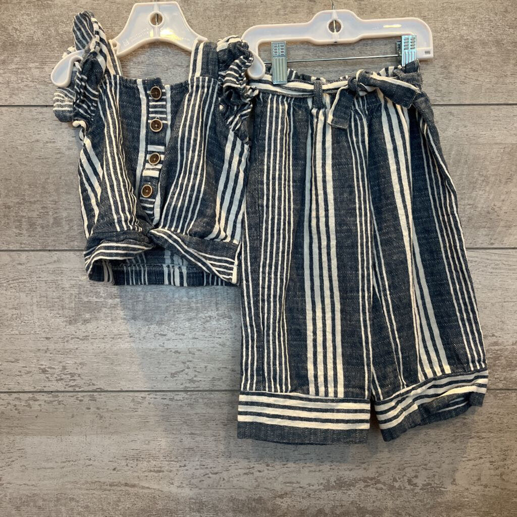 2pc Top/Pants Stripe