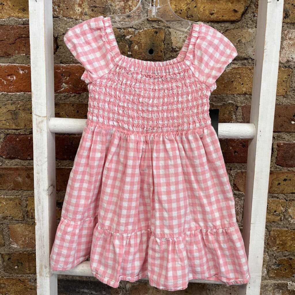 Dress Checkered Slvlss