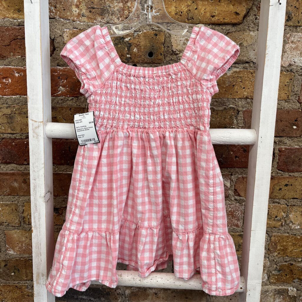 Dress Checkered Slvlss