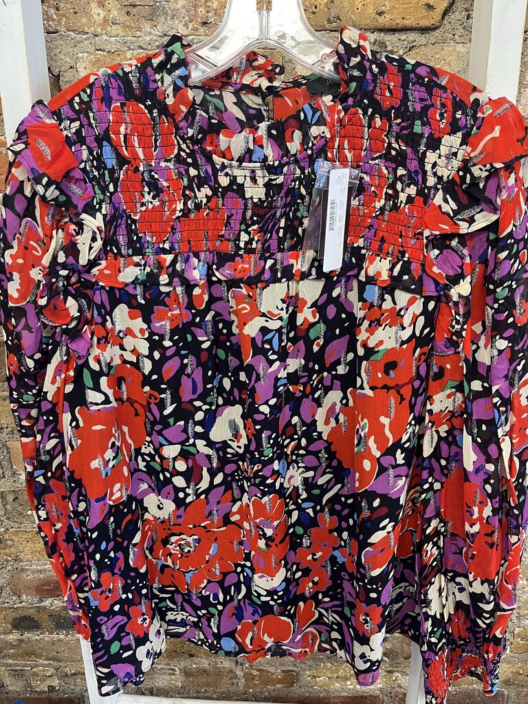 NWT Floral Blouse