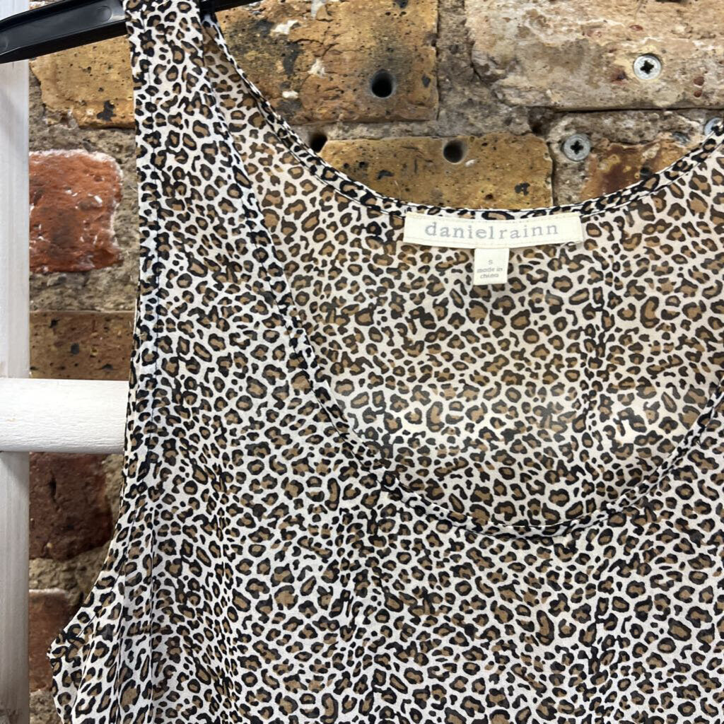 Blouse Tank Leopard Print