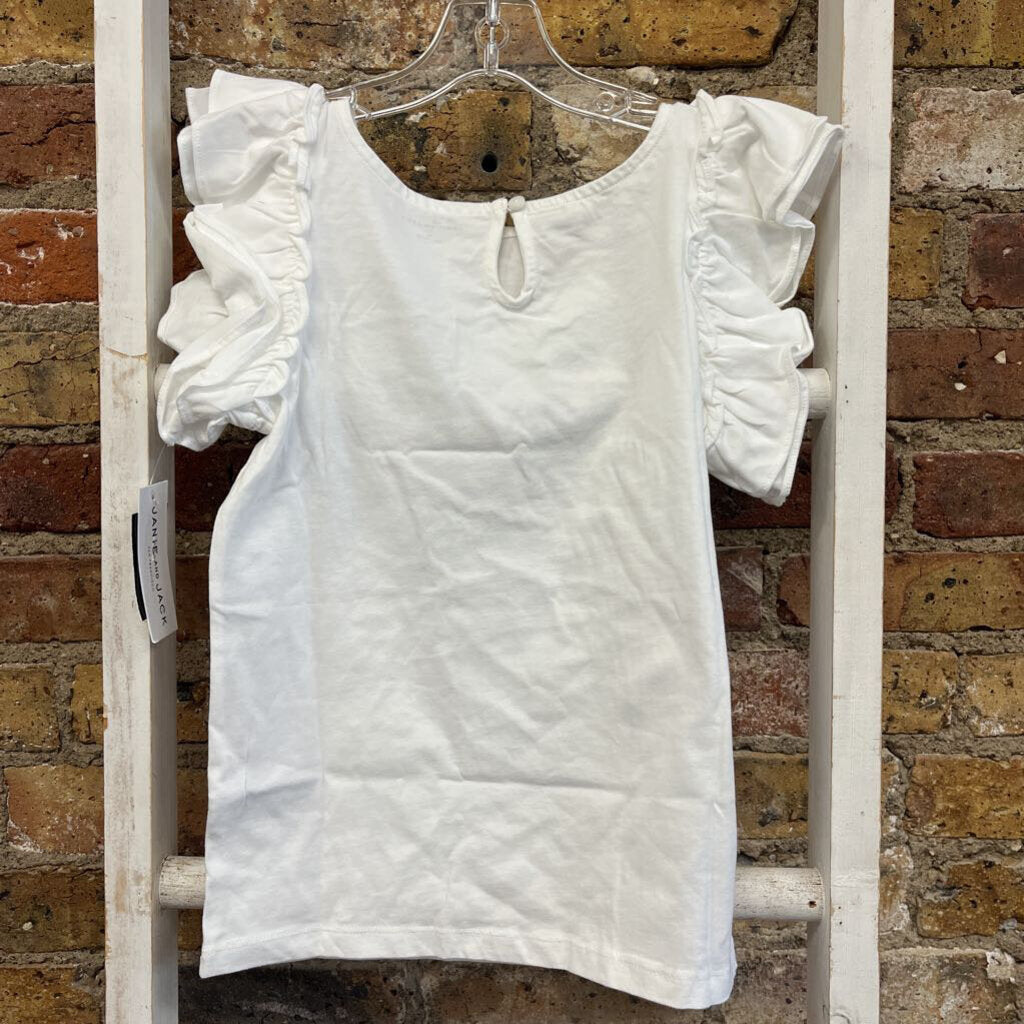 NWT Top Ruffle Slv