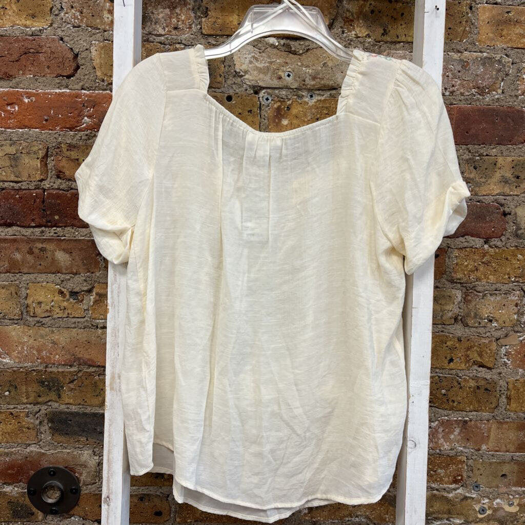 NWT Smocked Shirt SS