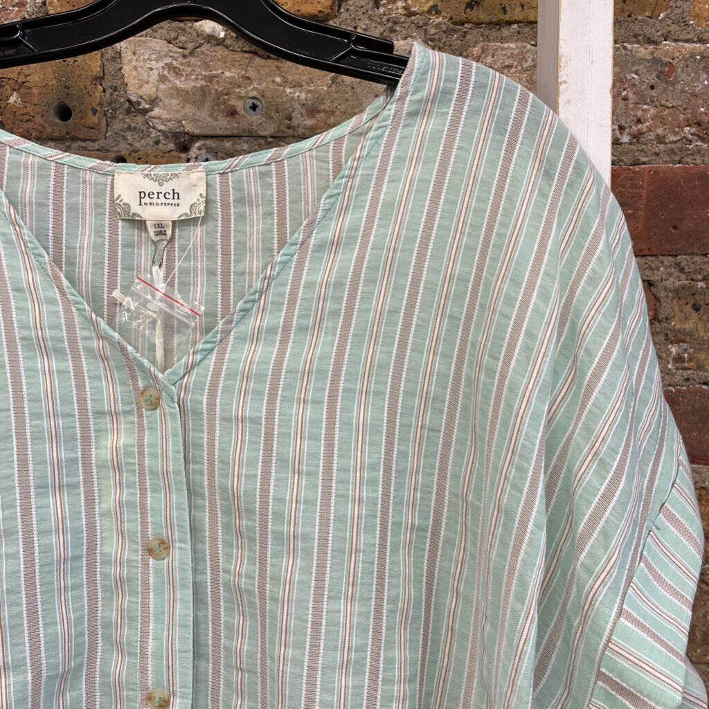 NWT Top Stripe SS