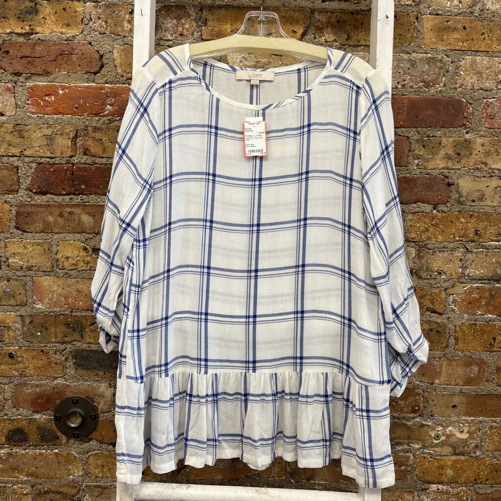 NWT Checkered Tunic