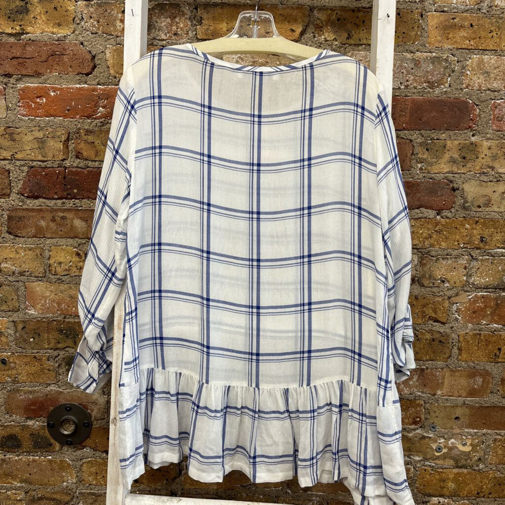 NWT Checkered Tunic