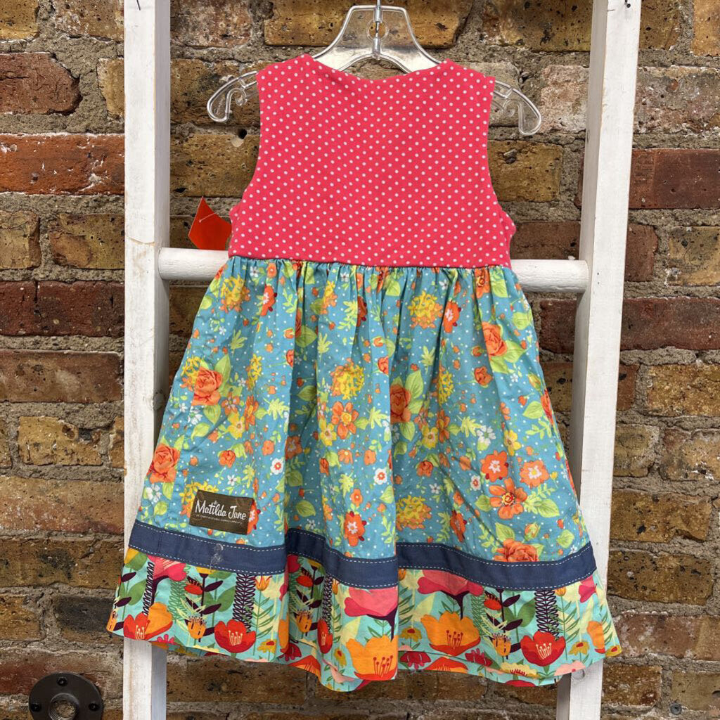 Dress Floral/Polka Dot