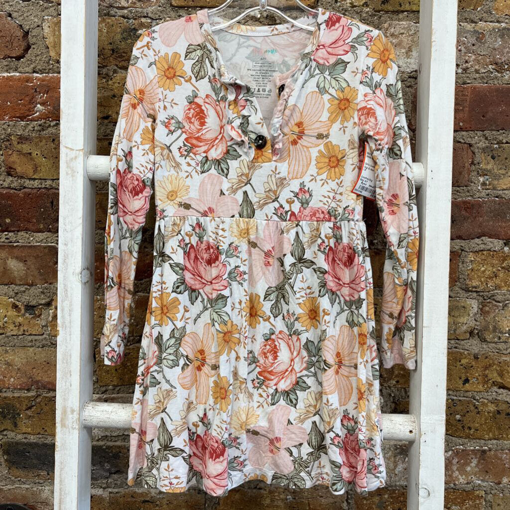 Dress Floral LS