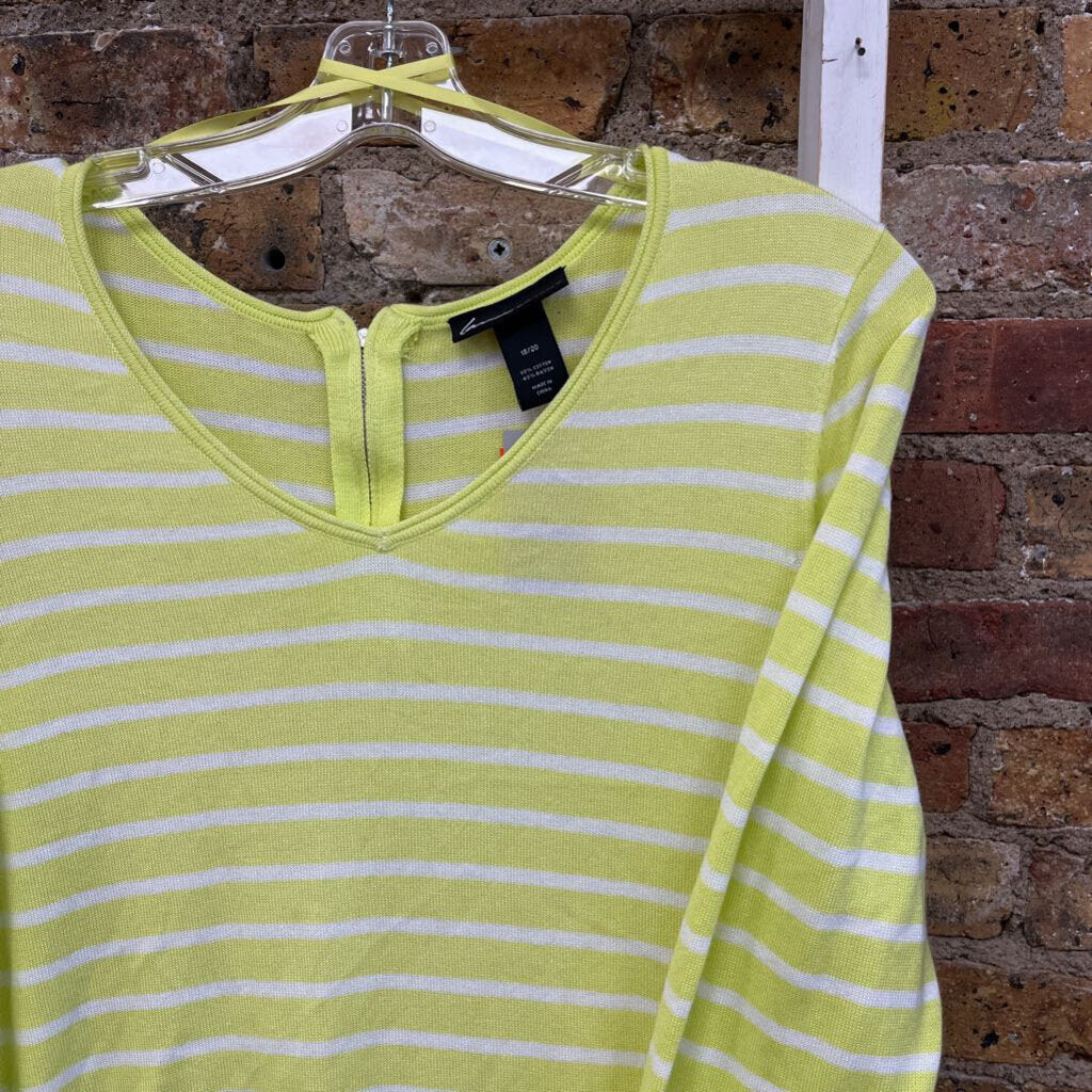 NWT Sweater Stripe LS