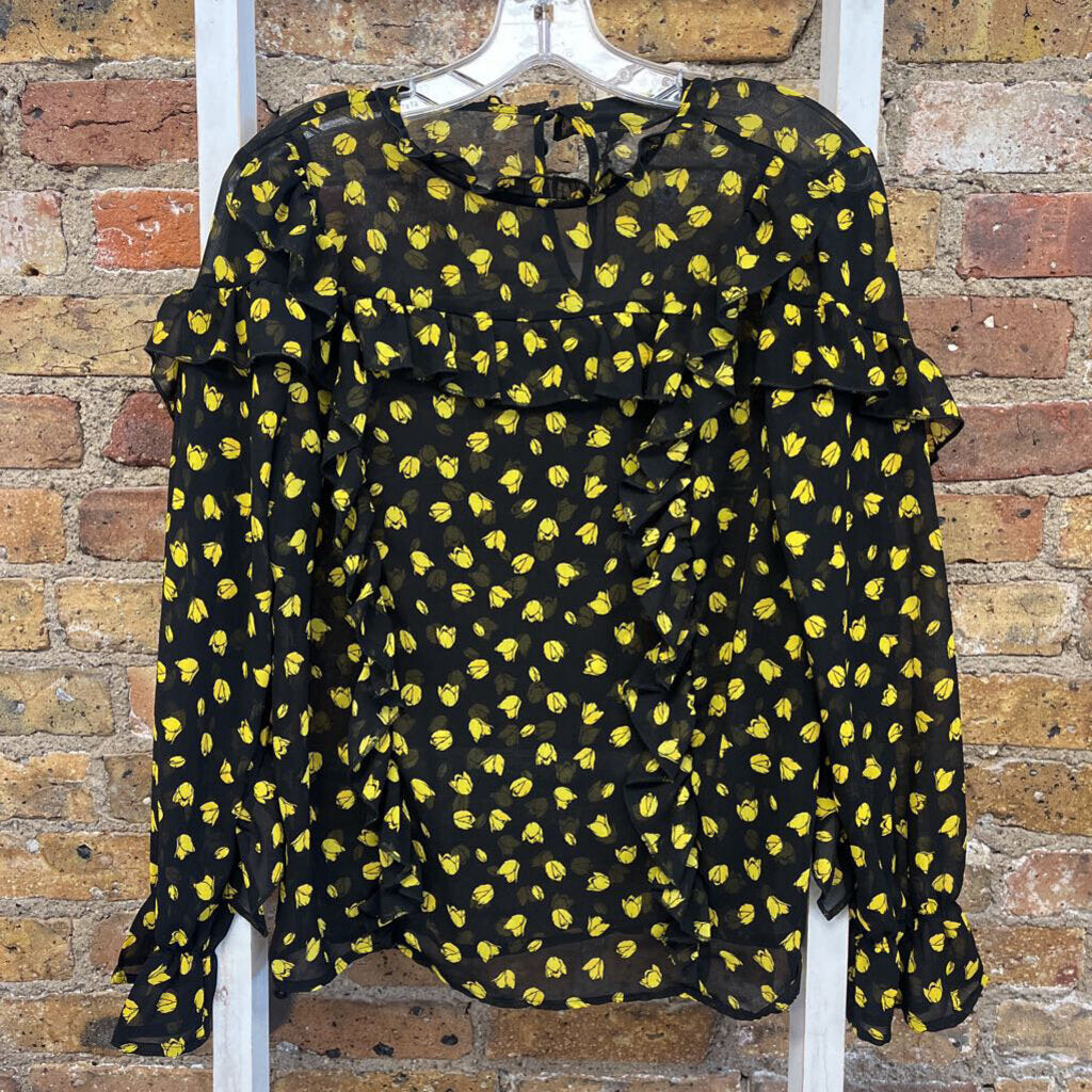 Floral Sheer Blouse