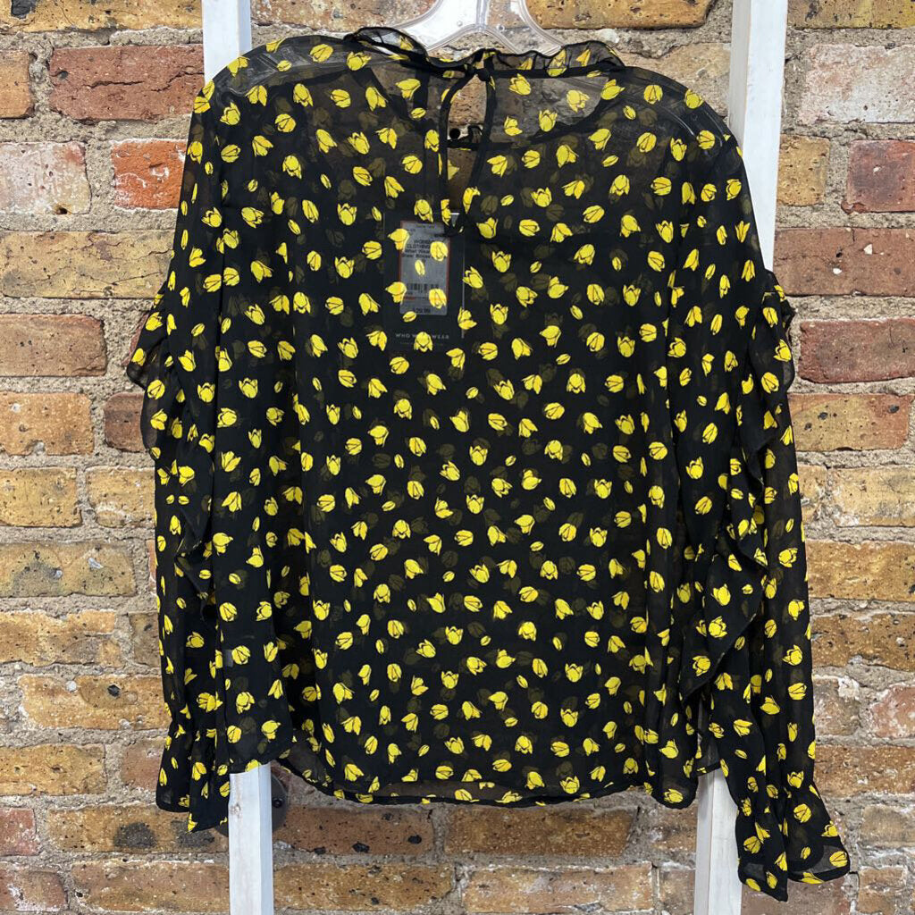 Floral Sheer Blouse