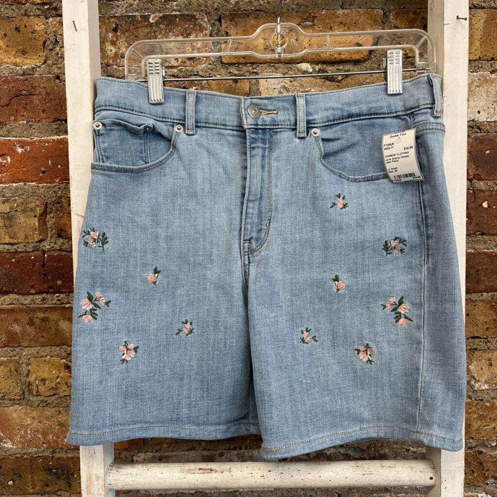 Shorts Classic Jean Floral