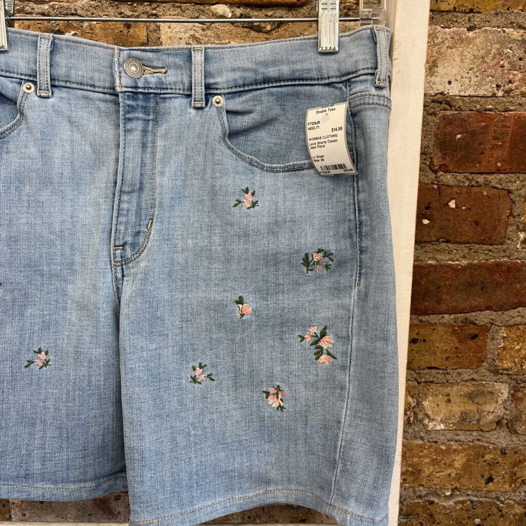 Shorts Classic Jean Floral