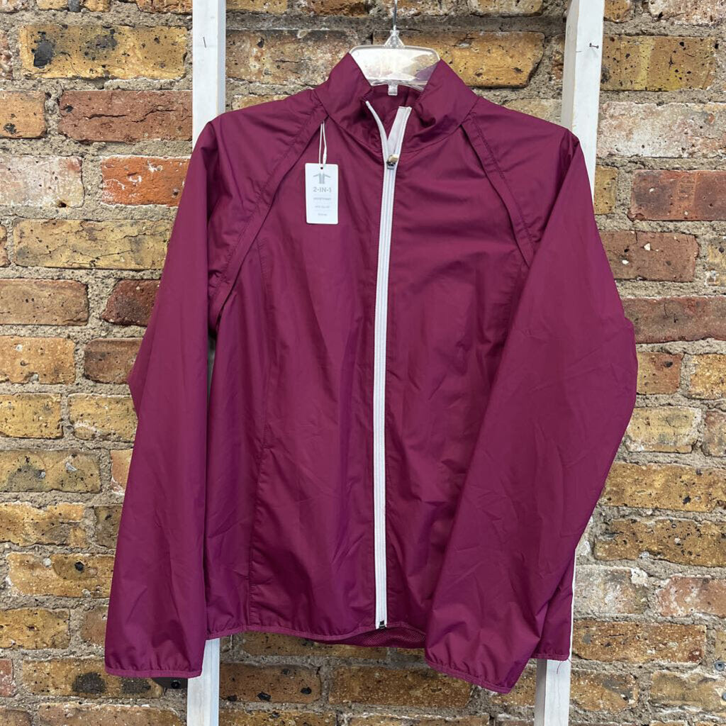 NWT Jacket/Vest Zip Off Slvs