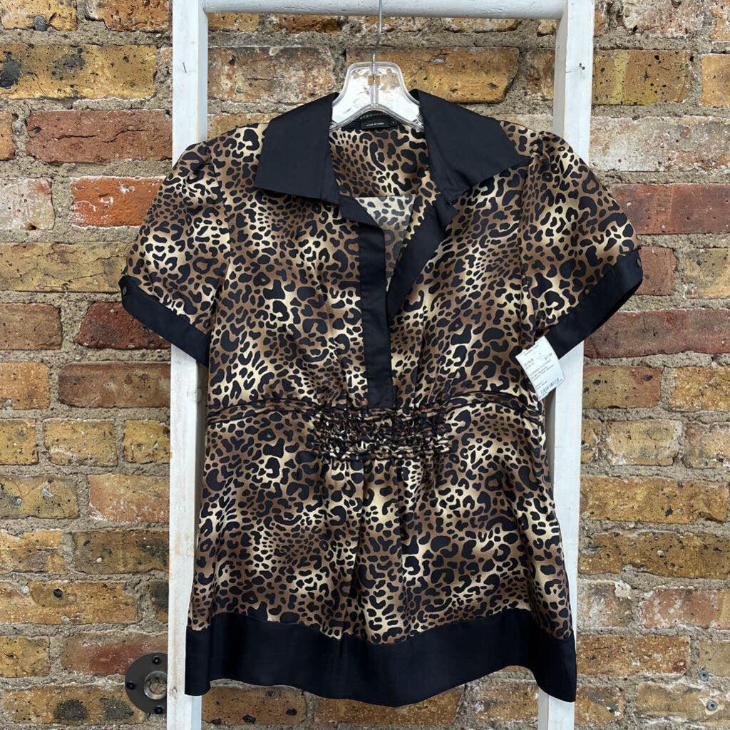 Leopard Print Blouse
