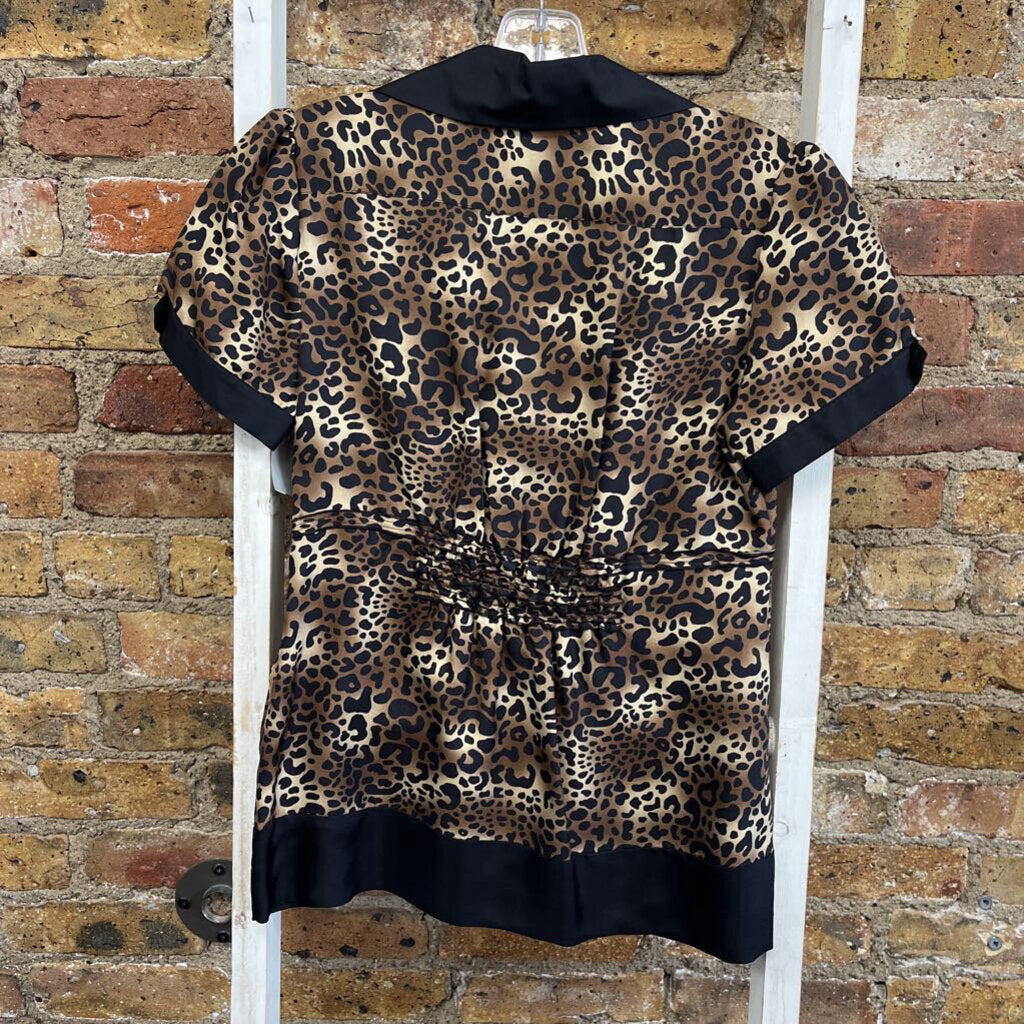 Leopard Print Blouse