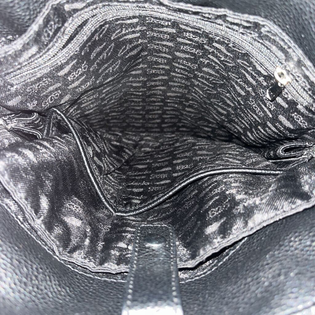 Leather Pebbled Backpack
