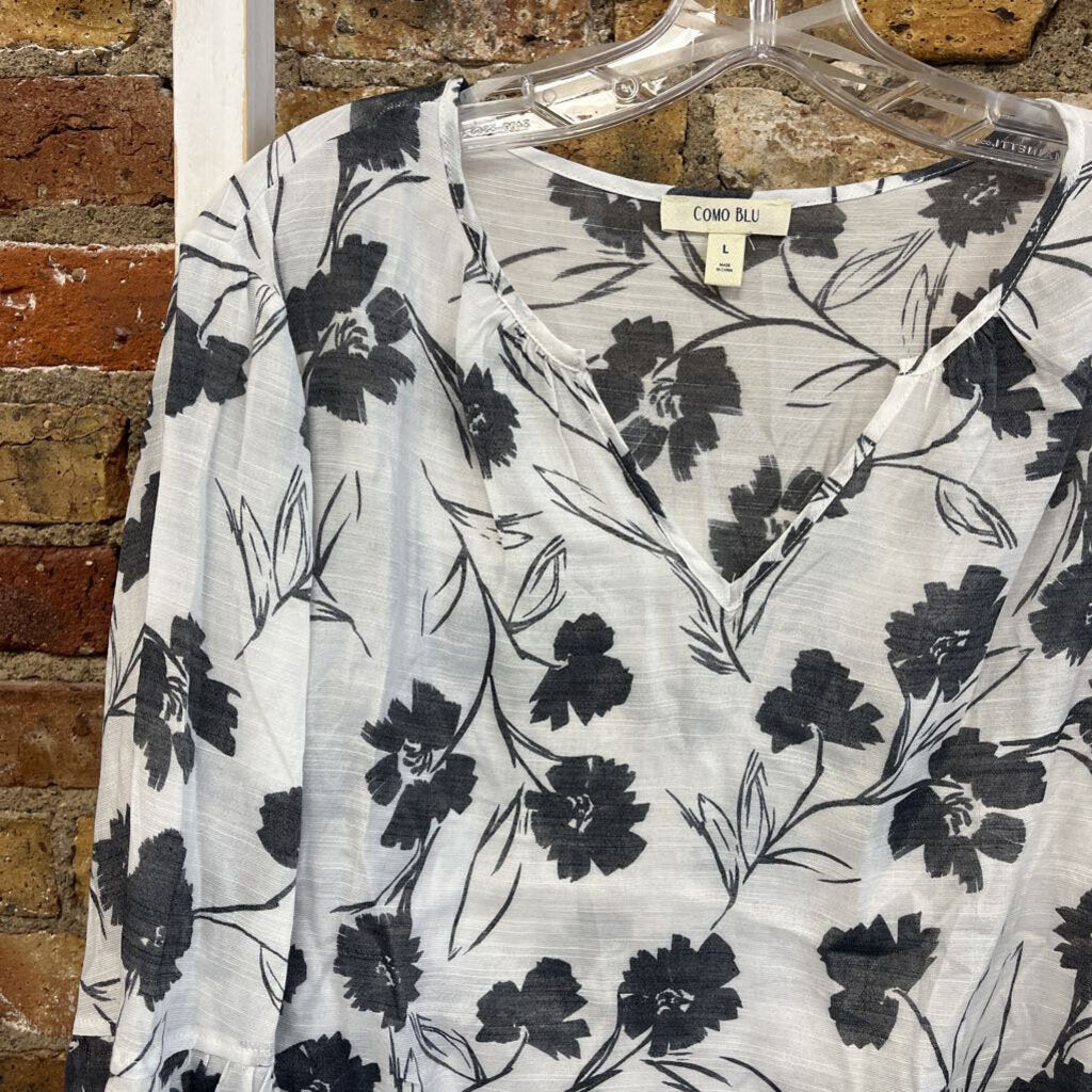 Top LS Floral