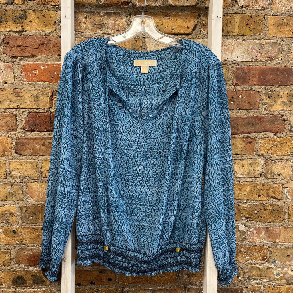 Blouse LS Print