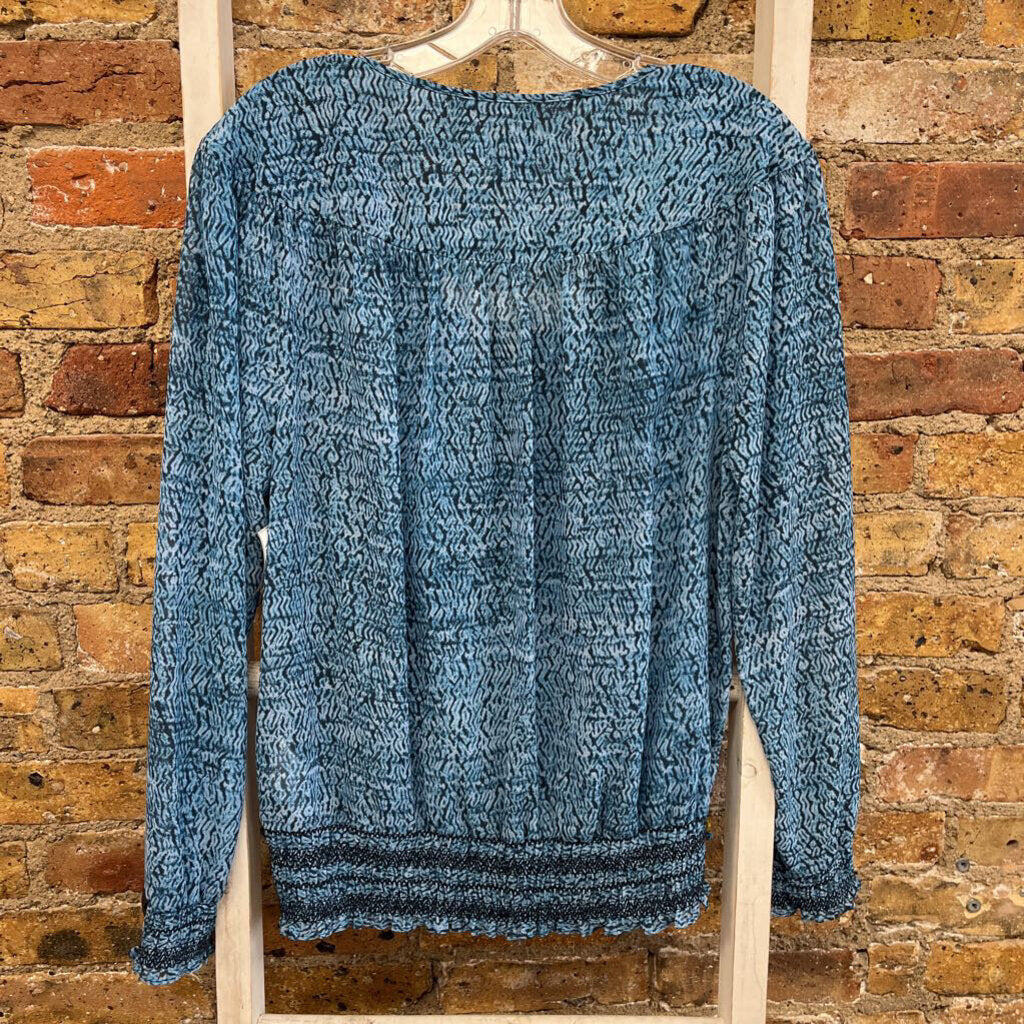Blouse LS Print