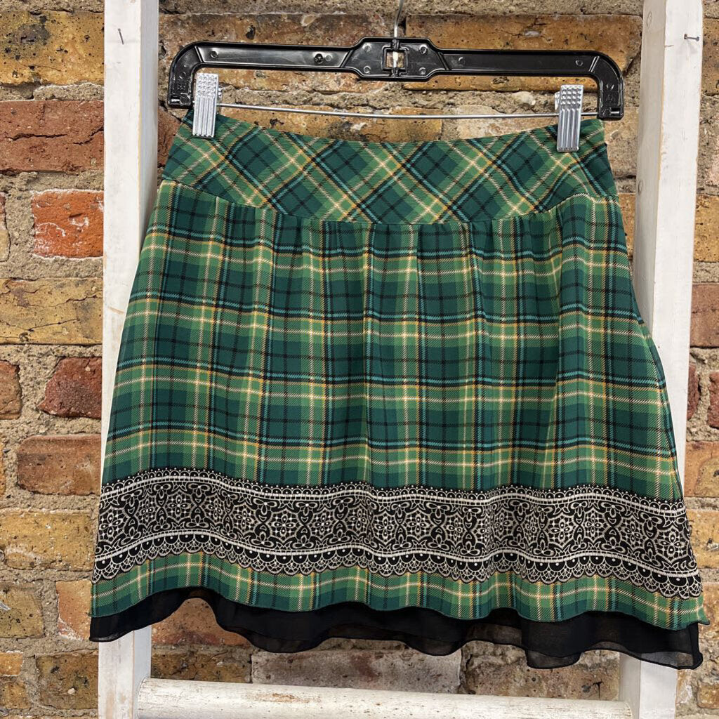 NWT Checkered Skirt