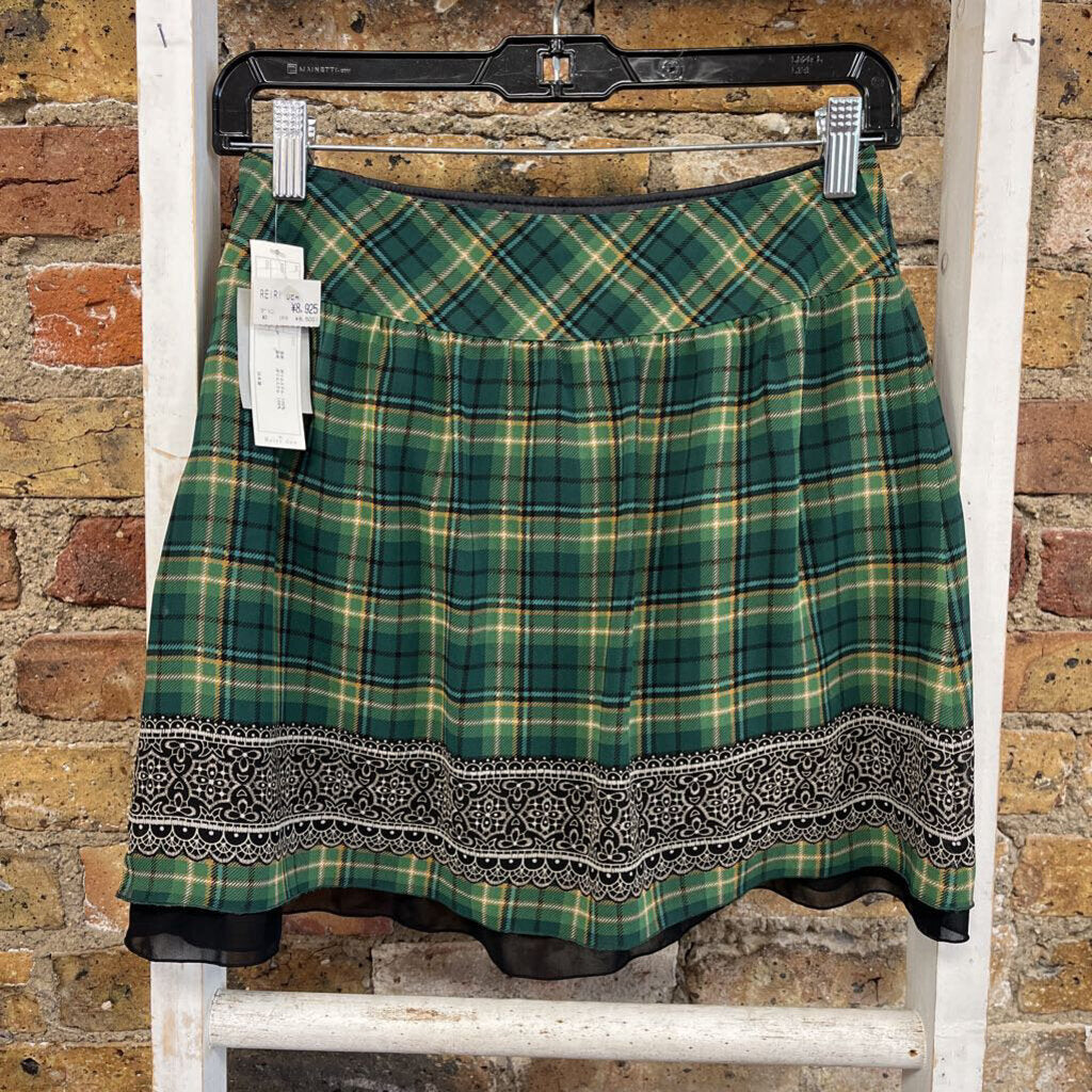 NWT Checkered Skirt