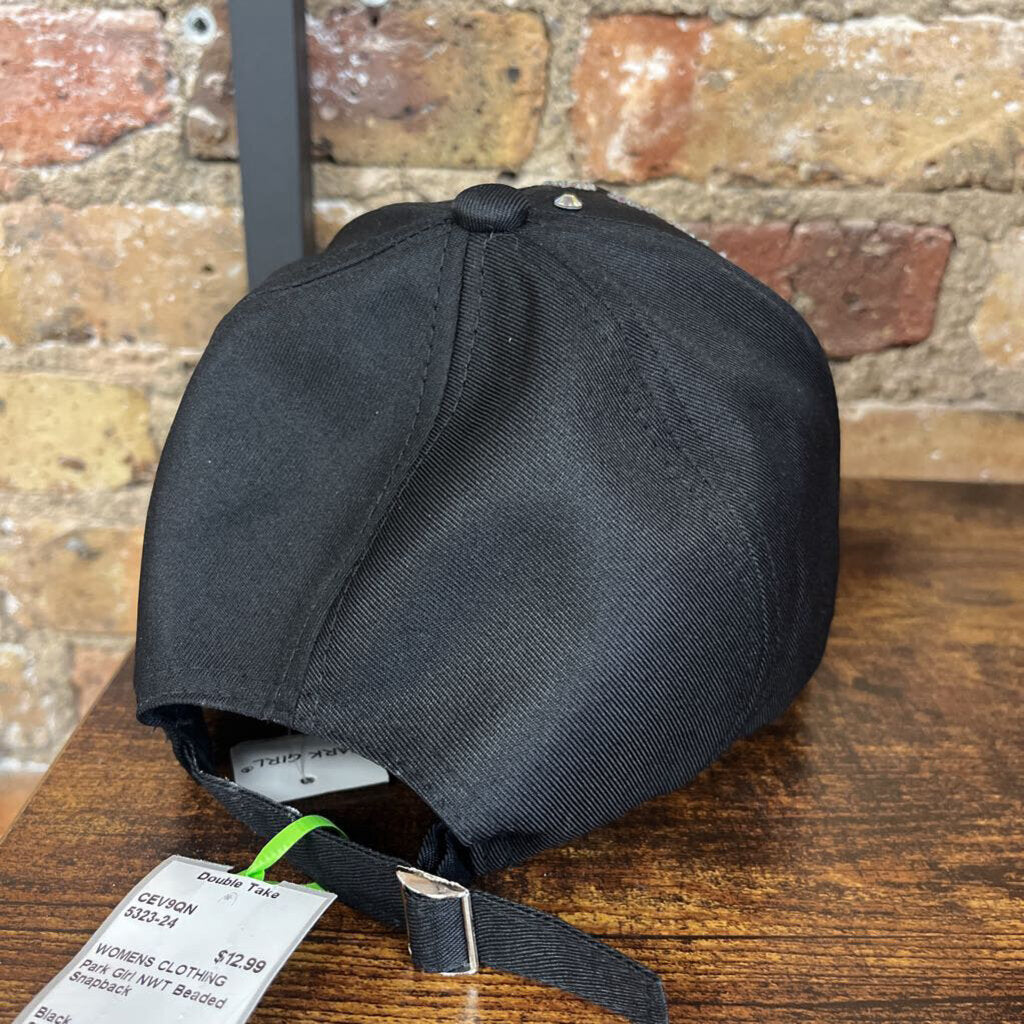 NWT Beaded Snapback