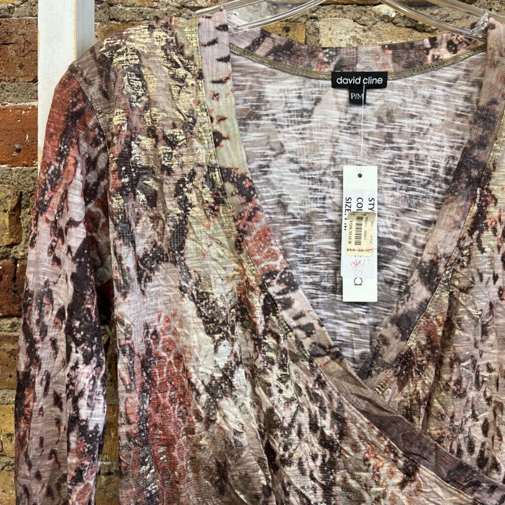NWT Blouse Print