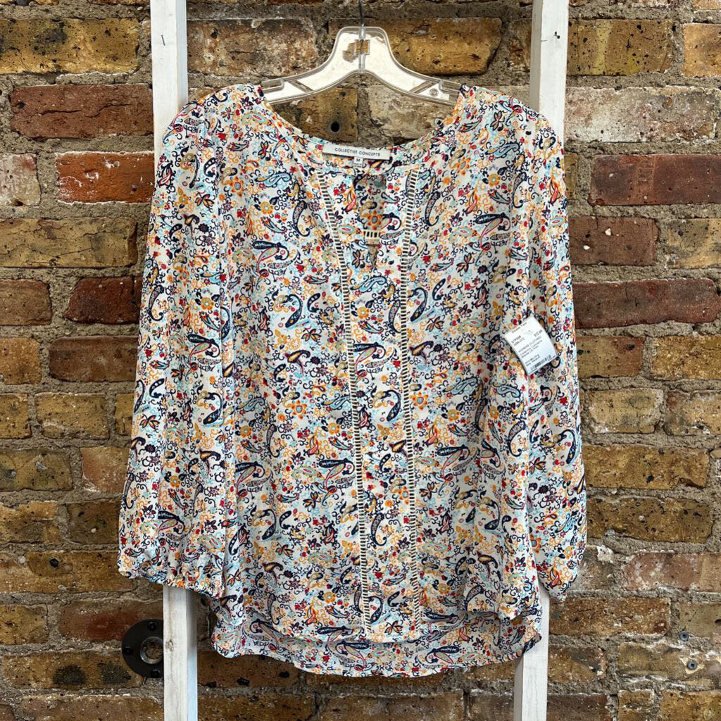 Blouse LS Print