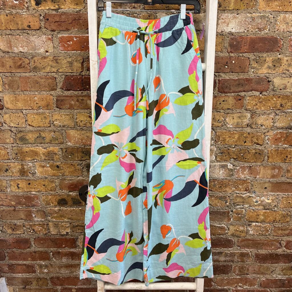 Floral Pull On Pants