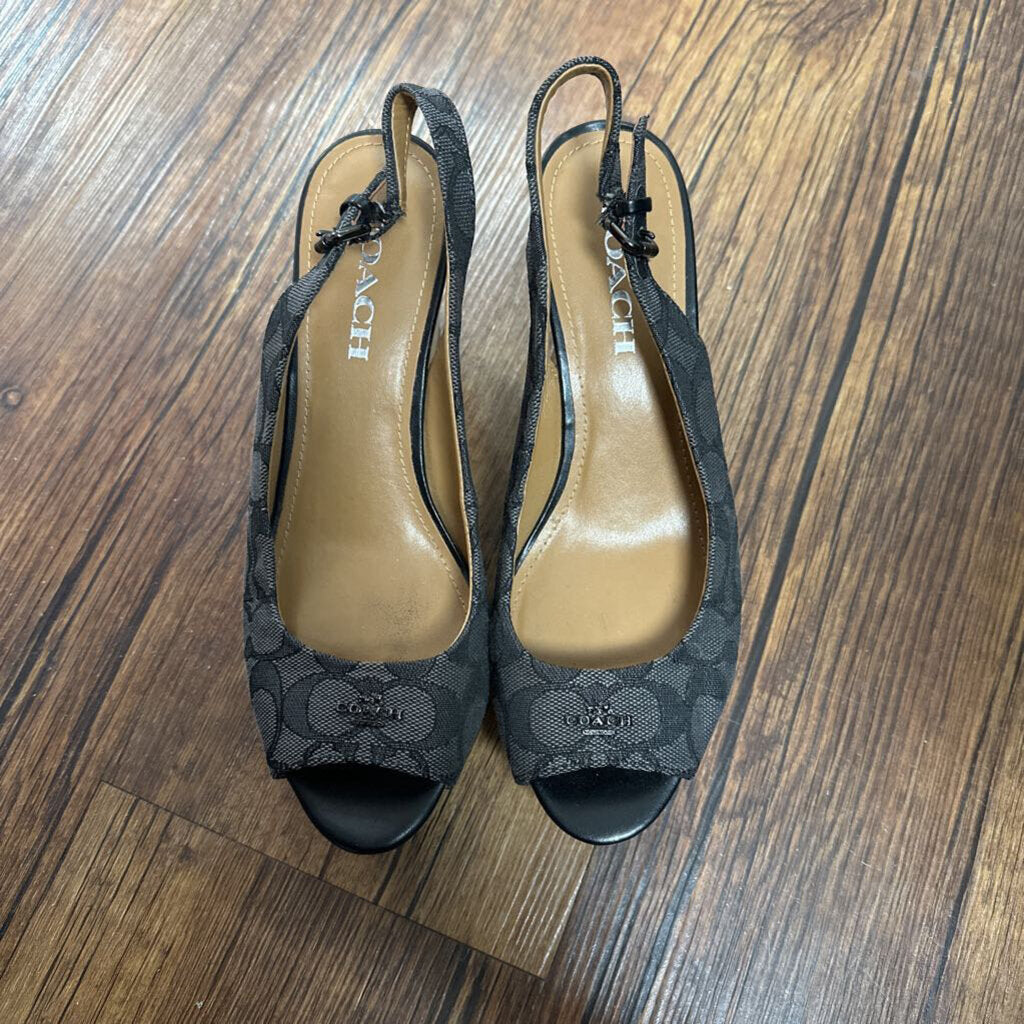 Wedge Sling Back Sandals