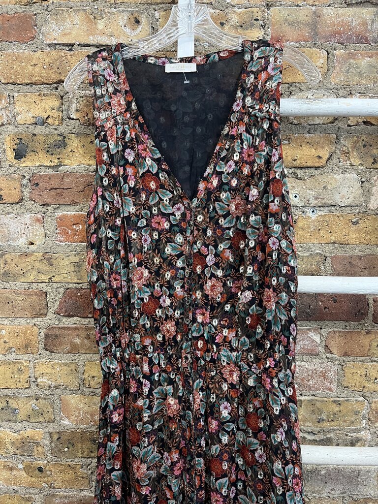 Dress Maxi Slvls Floral