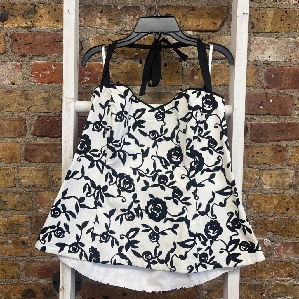 NWT Floral Halter Corset