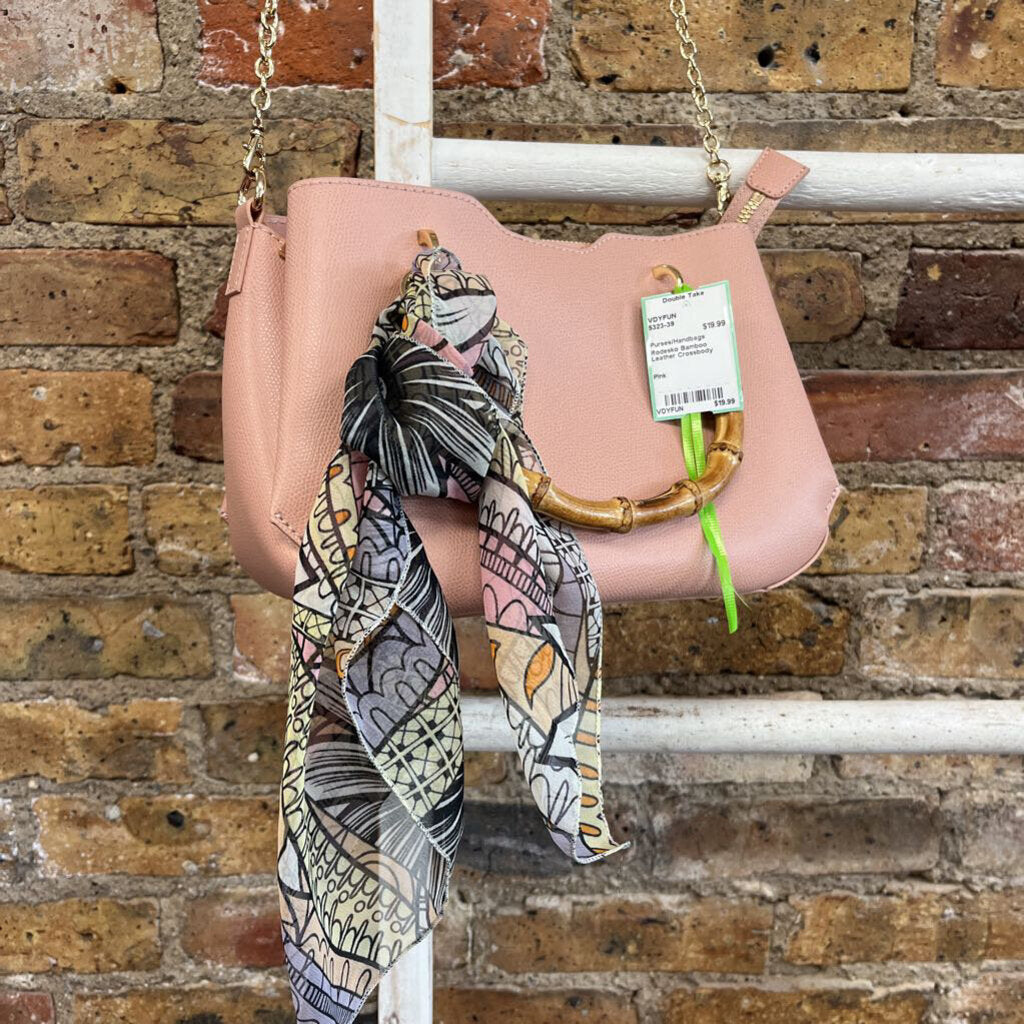 Bamboo Leather Crossbody
