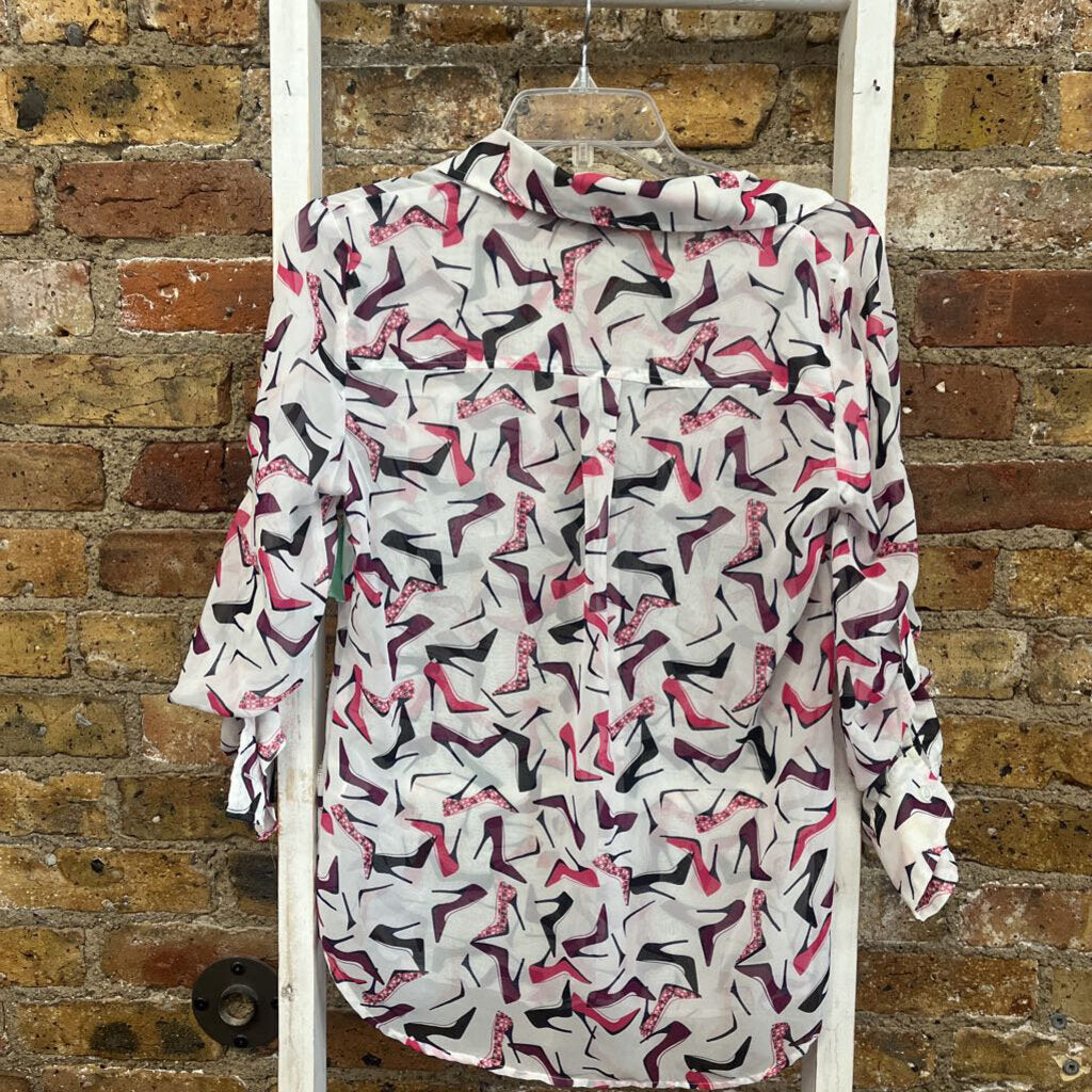 Blouse LS BD Heels