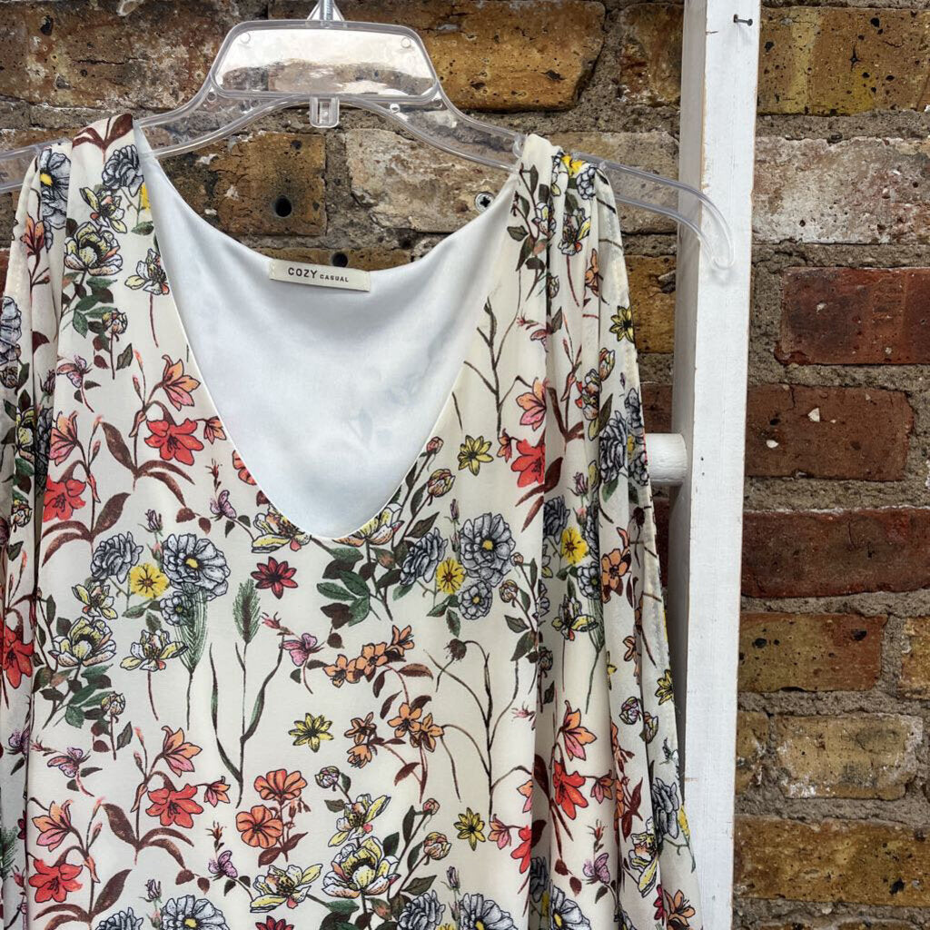 Dress Floral LS