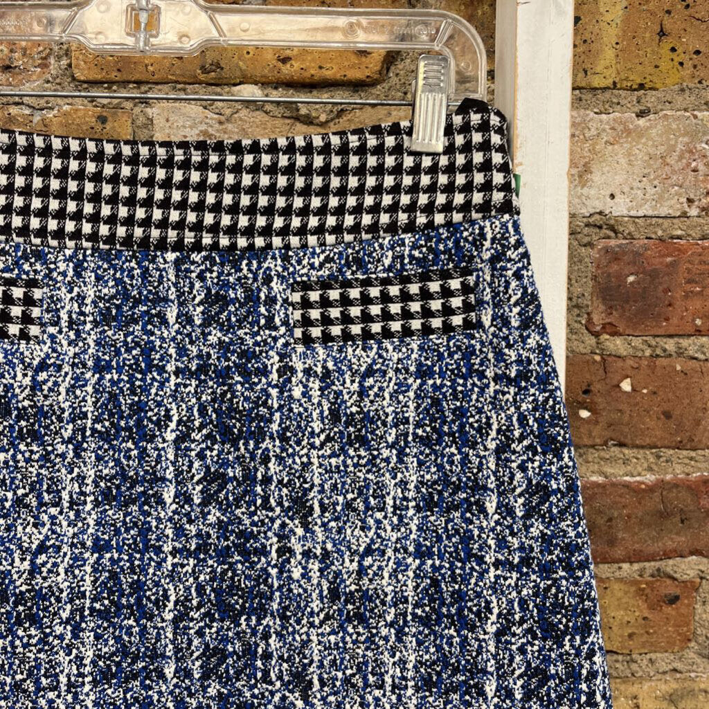 Pattern & Houndstooth Skirt