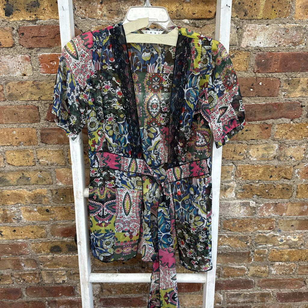 Sheer Pattern SS Blouse