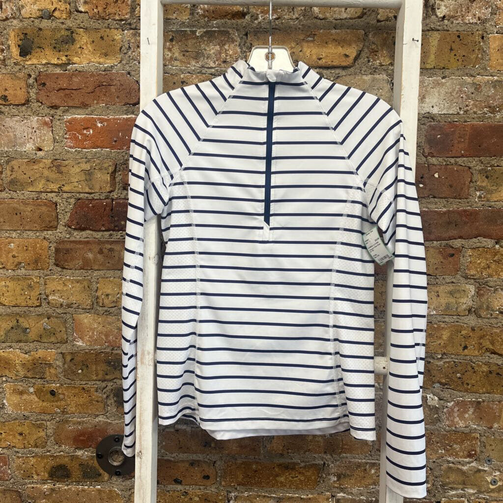 Stripe Qrt Zip