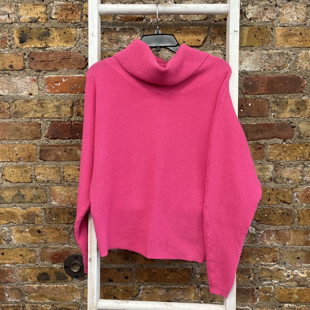 Sweater Knit Cowl Neck
