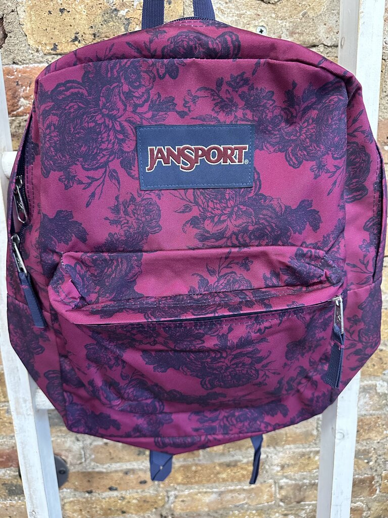 Nylon Backpack Floral