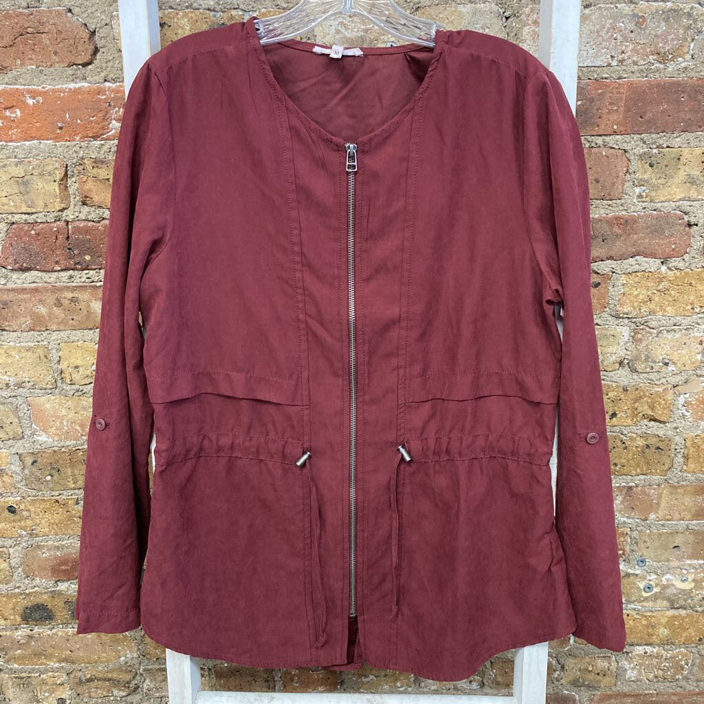 Collarless Jacket