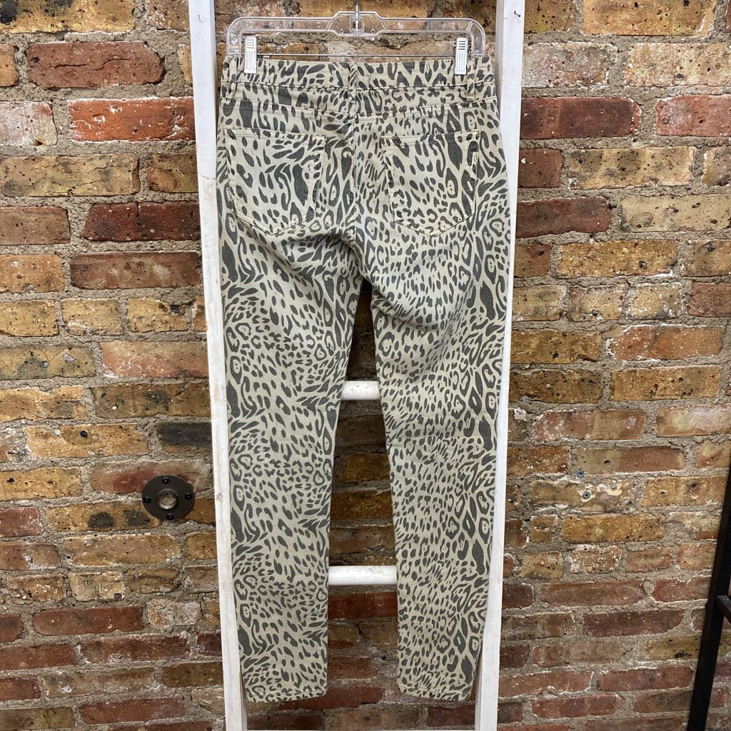 Cheetah Skinny Jeans