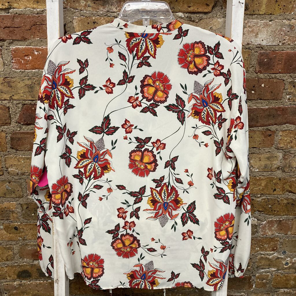 Blouse LS Floral