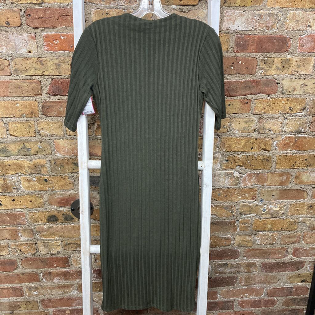 NWT Dress Midi Ribbed