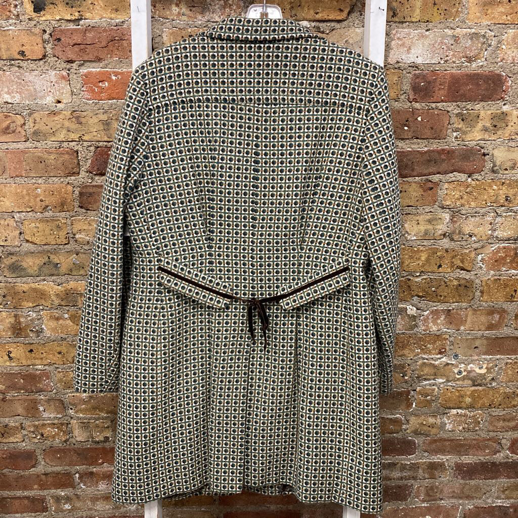 Coat Geometric Long